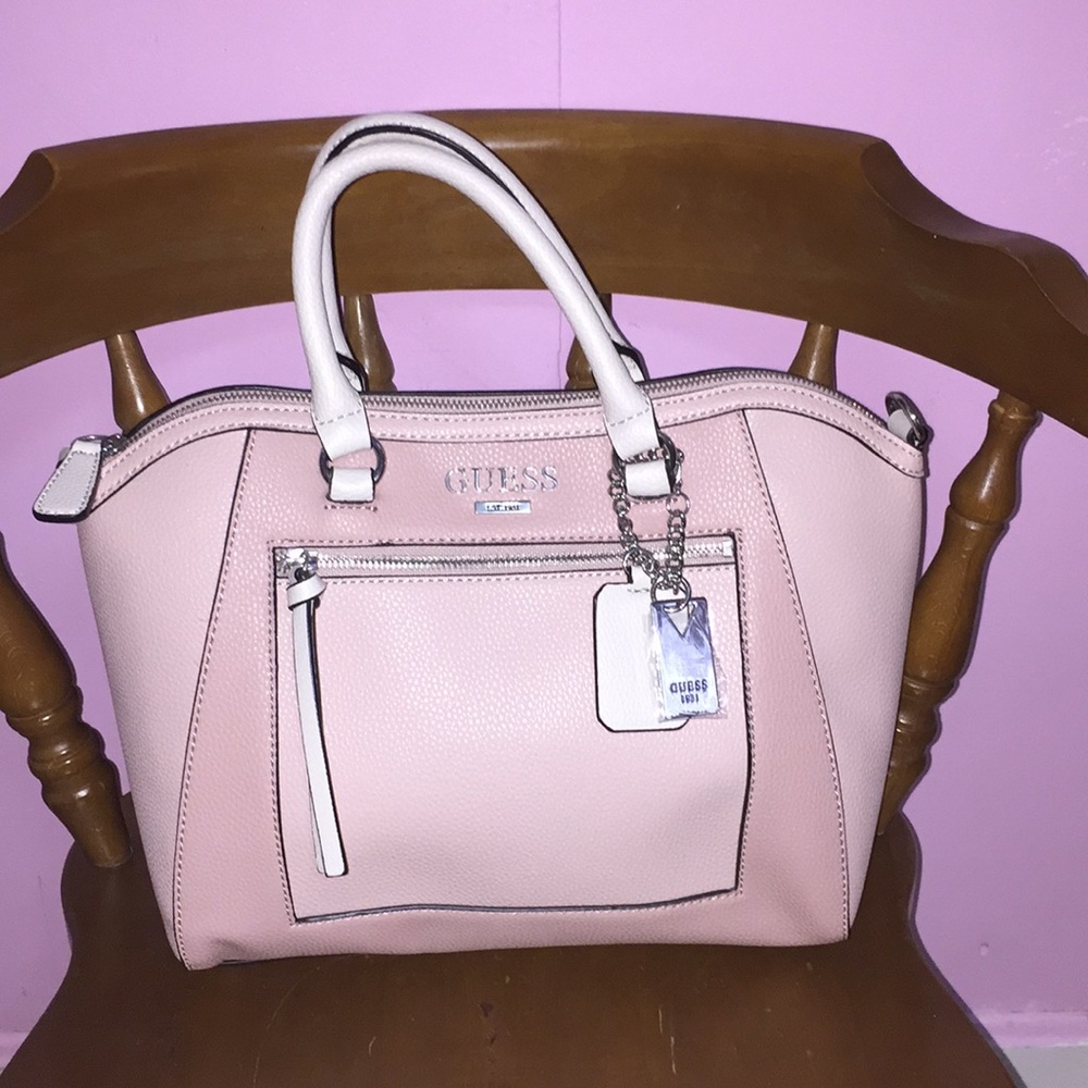 guess 1981 pink bag